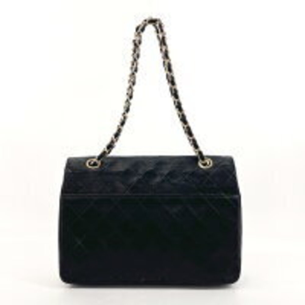 Chanel Black Shoulder Matelasse Lambskin Bag Chain - Picture 3 of 5